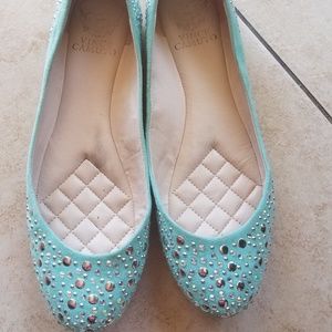 Vince Camuto  sparkly  ballet flats